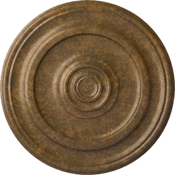 Ekena Millwork Kepler Traditional Ceiling Medallion (For Canopies up to 5 1/4"), 23 5/8"OD x 1 3/4"P, Rubbed Bronze CM24KPRZS - main